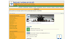 Desktop Screenshot of kocaeliaydinlarocagi.org.tr