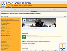 Tablet Screenshot of kocaeliaydinlarocagi.org.tr